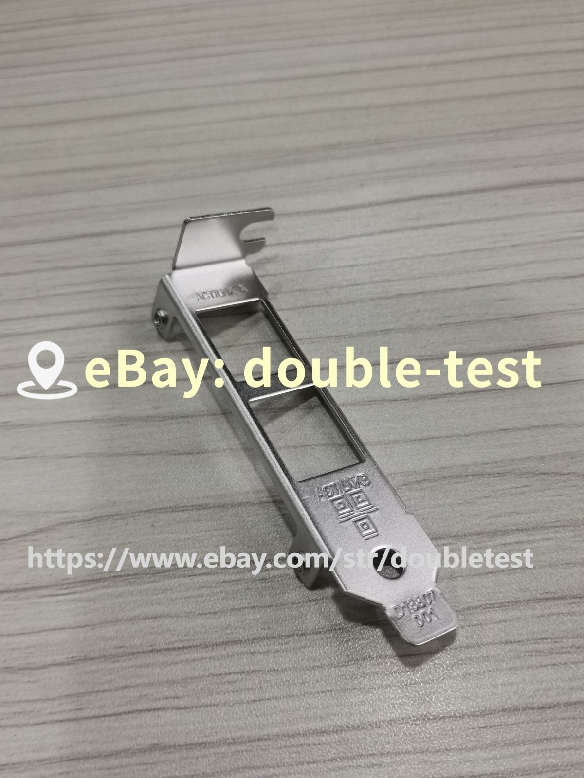 Low Profile Bracket HP NC360T;Dell X3959,D33682,G174P,JP8D1,01P81,SUN 371-0905