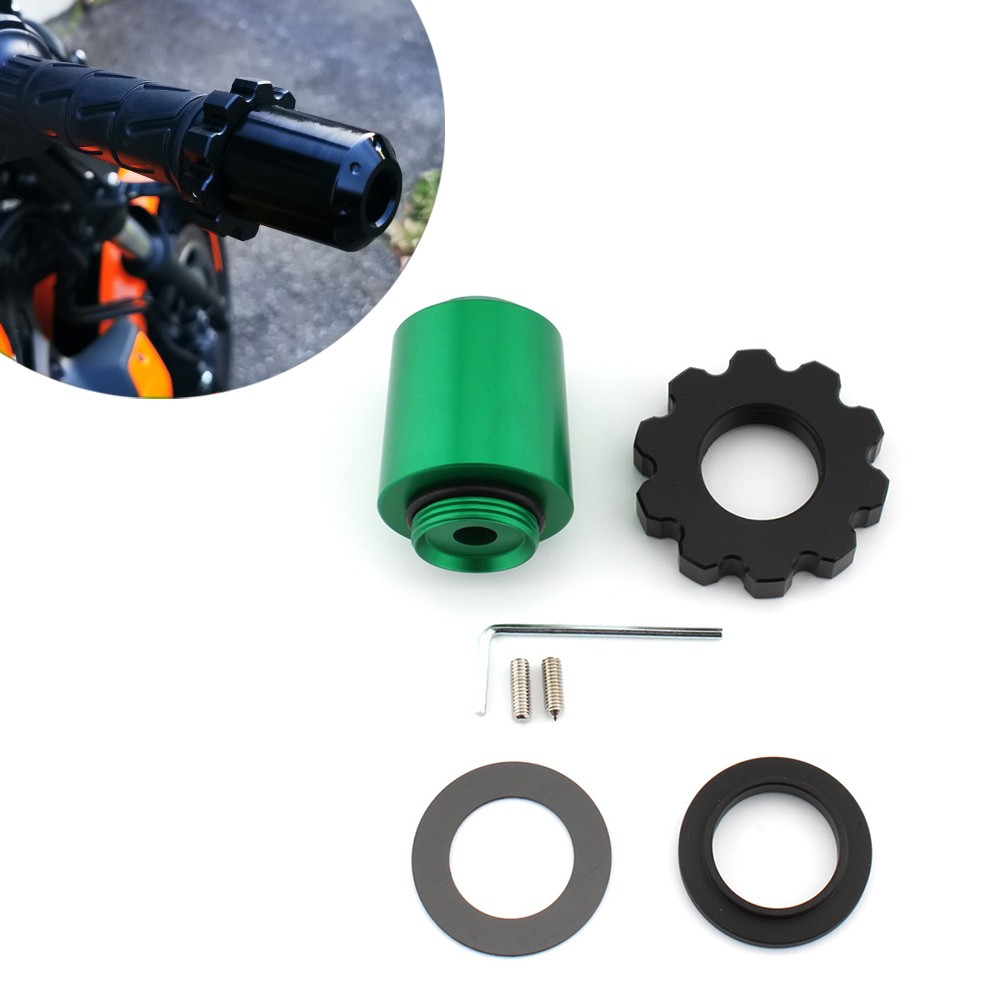 Green Throttle Lock Cruise Control Throttle End Bar For Kawasaki Vulcan 500 US