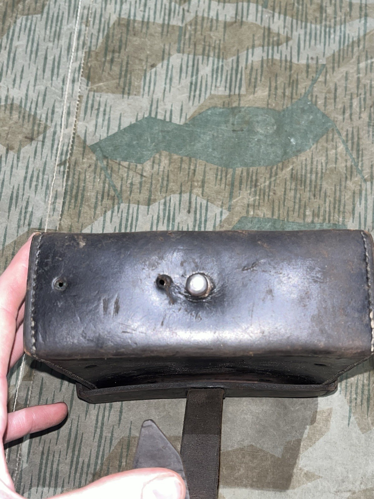 WW2 German Wehrmacht Original Mg34 Mg42 Gunner’s Tool Pouch Marked 1935