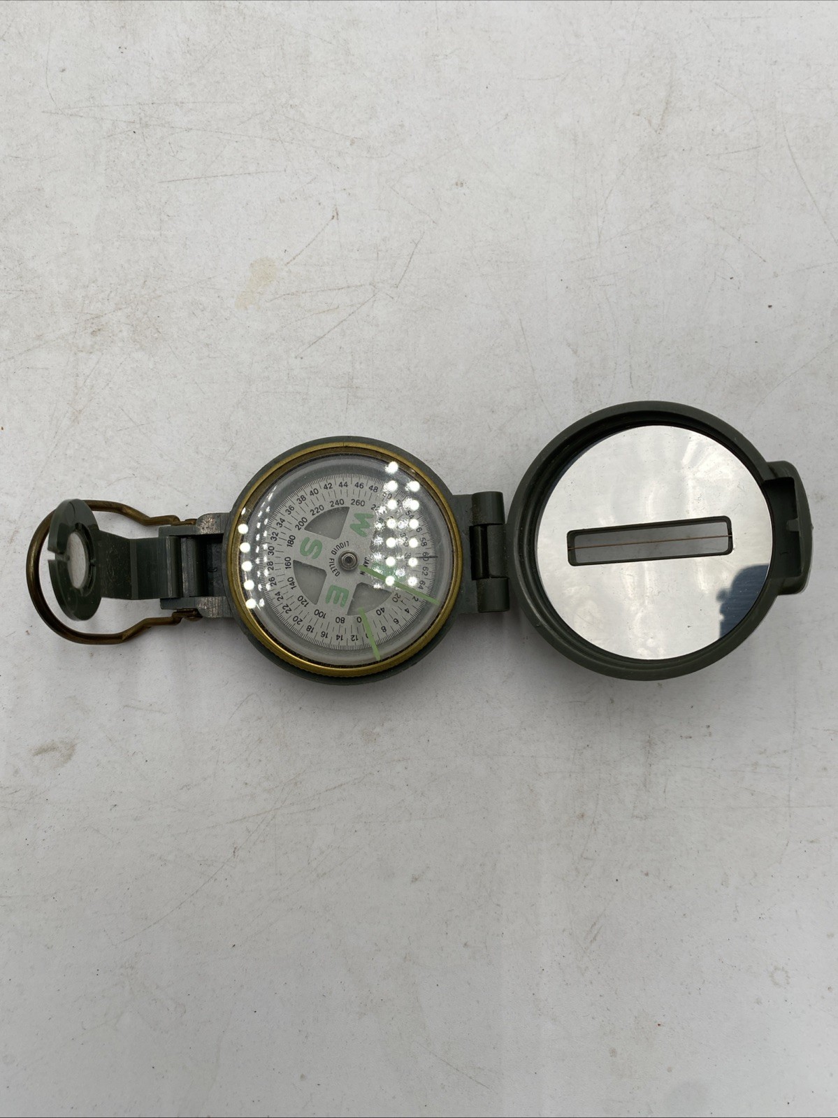 Engineer Lensatic Compass In Great Condition