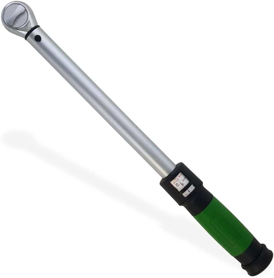 Click-Style Torque Wrench ⅜” Drive 20-100 ft.-lb. 25-135 n.m. 45 Tooth Ratchet