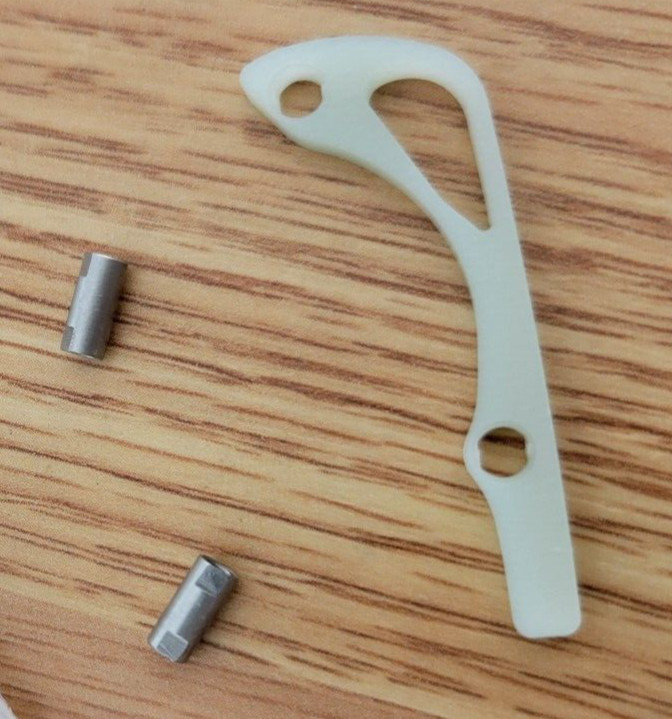 Flytanium Fits Mini Bugout Backspacer For Benchmade Scale Finish Jade G-10 LY951