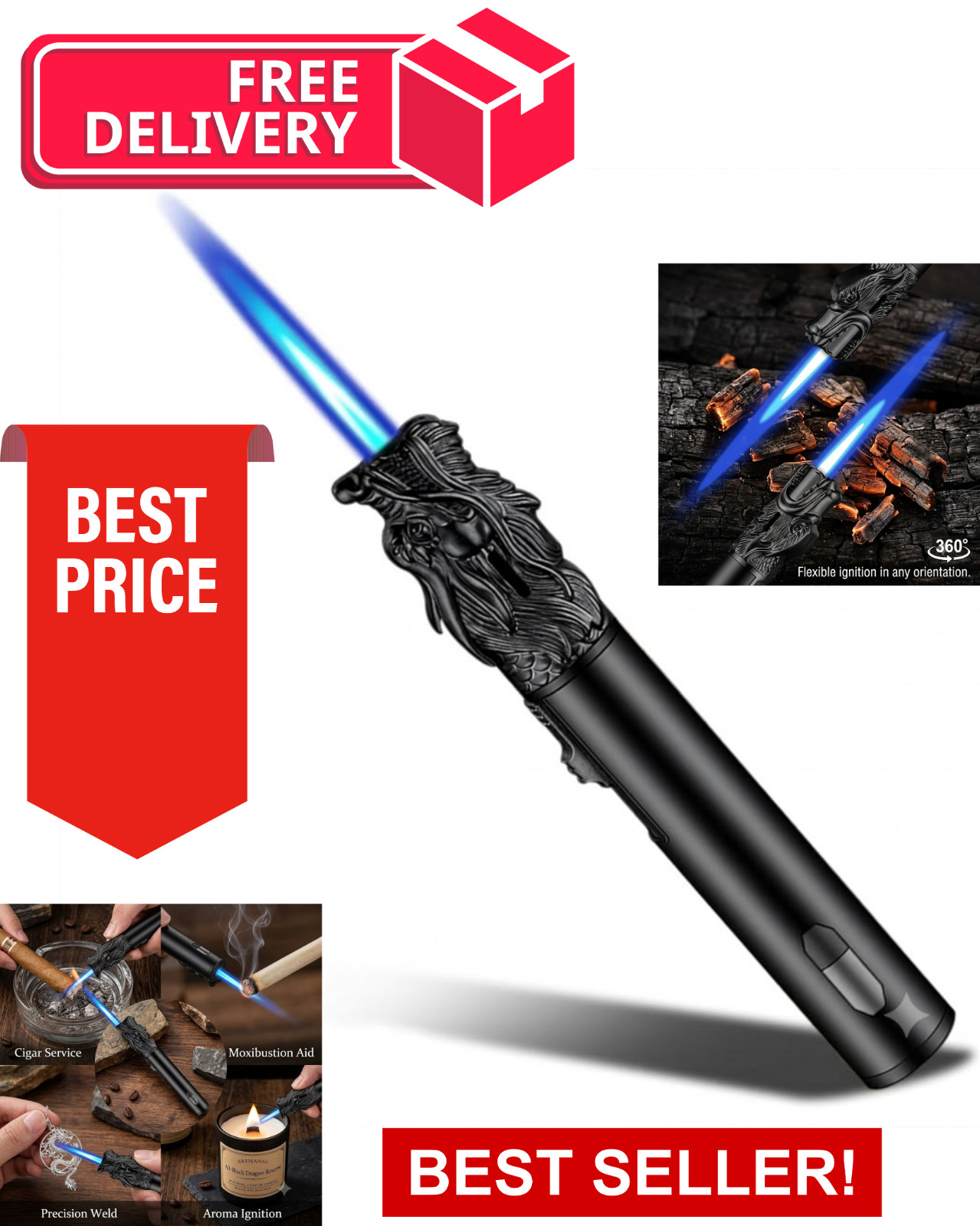 2026 NEW Lux Blaze Lighter, Luxblaze Plasma Lighter, Adjustable Windproof Torch