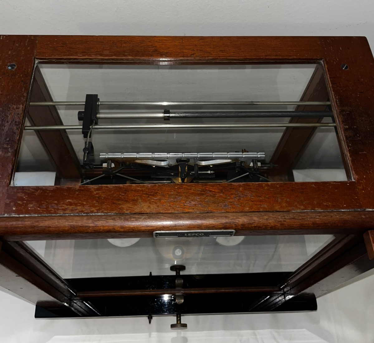 Antique Seederer-Kohlbusch Scientific Balance Scale.