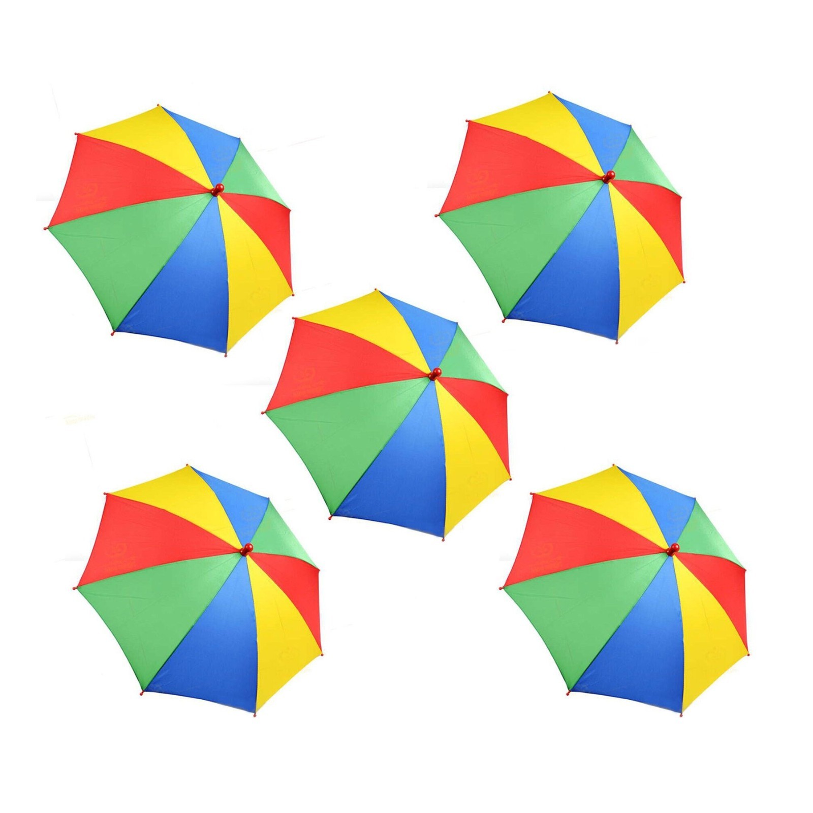 5 Pcs Magic Parasol Production Magic Umbrella Magician Gimmick Length 15 Inch
