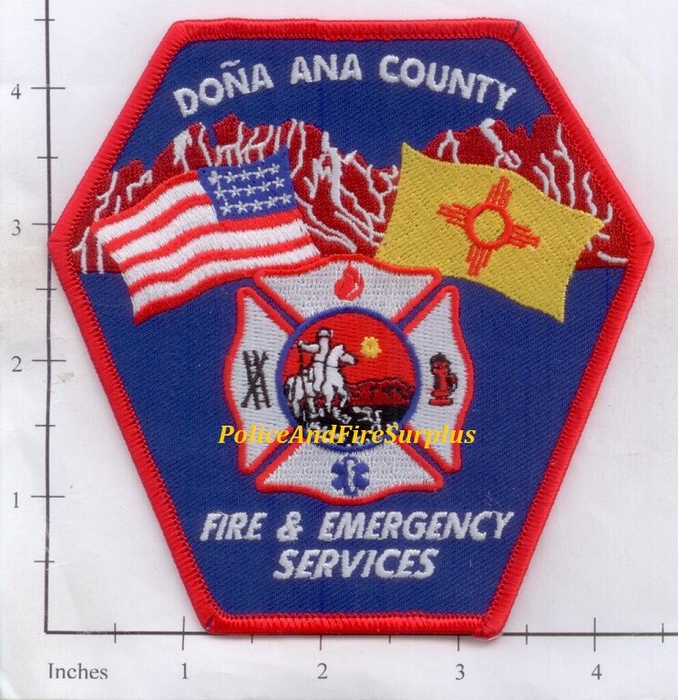 New Mexico - Dona Ana County Fire & Emergency Services NM Fire Dept Patch