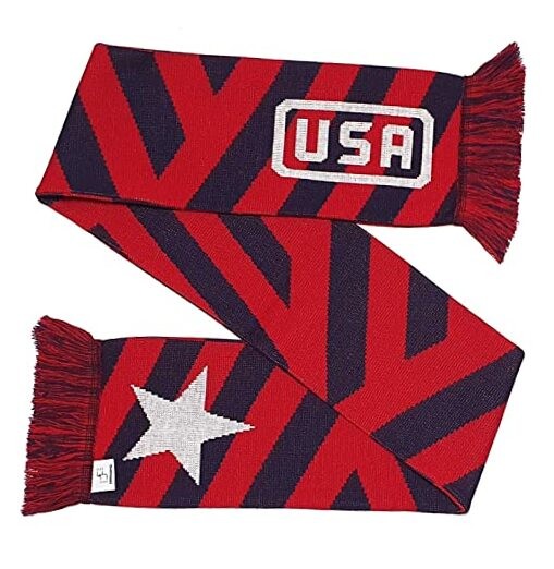 USA Knit Scarf Star