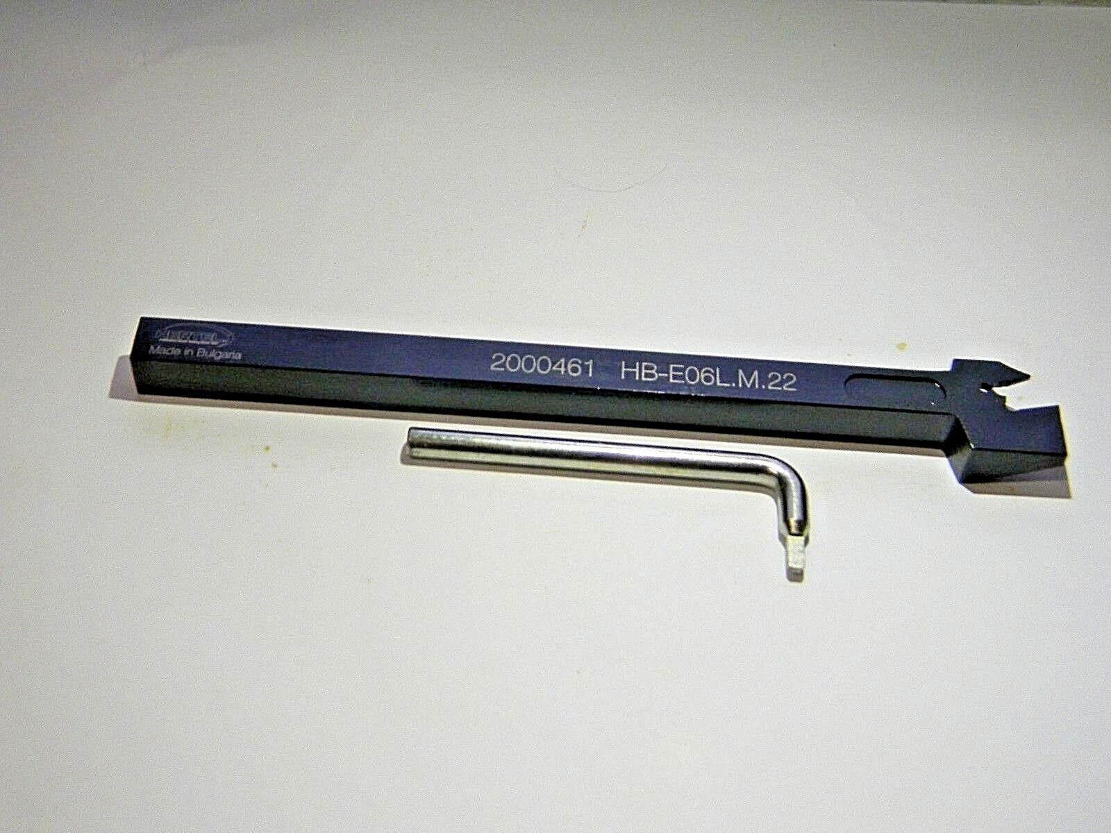 Hertel 1.18" HB Left Hand Indexable Cutoff Toolholder HB-E06L.M.22 2000461