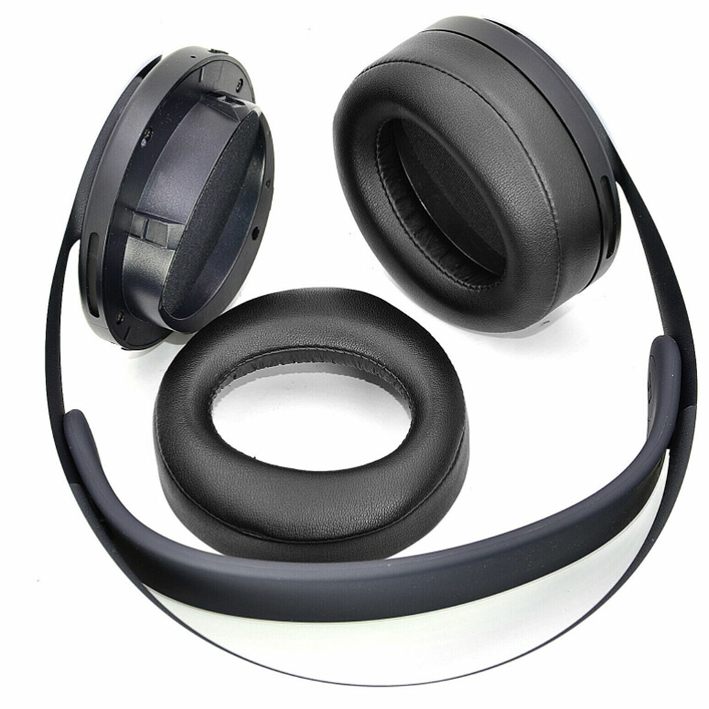 2x Replacement Soft Foam Ear Pads Cushion For Sony PS5 Pulse 3D Wireless Headset