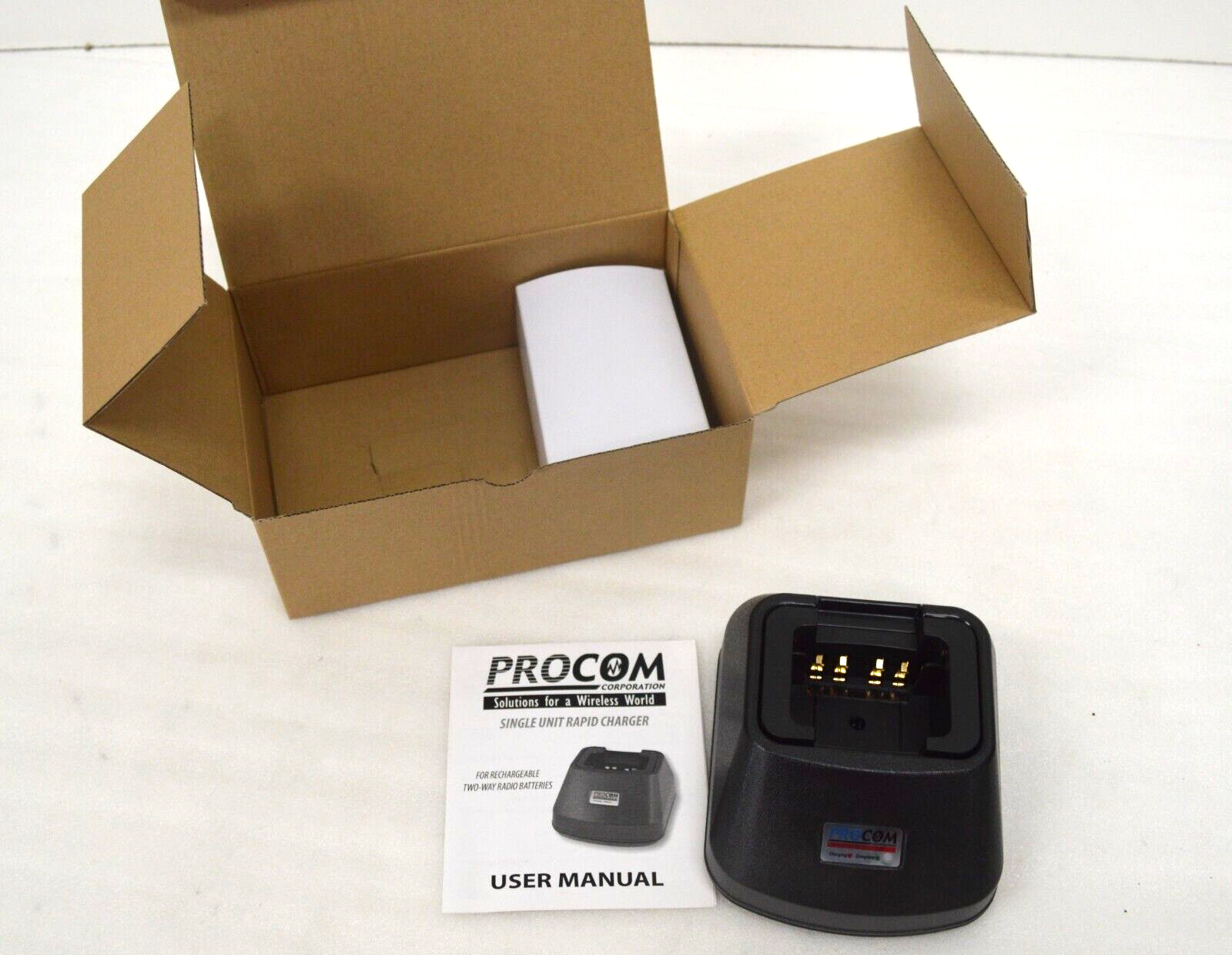 Procom Singe unit rapid charger 317-0100 w/ 317-0610