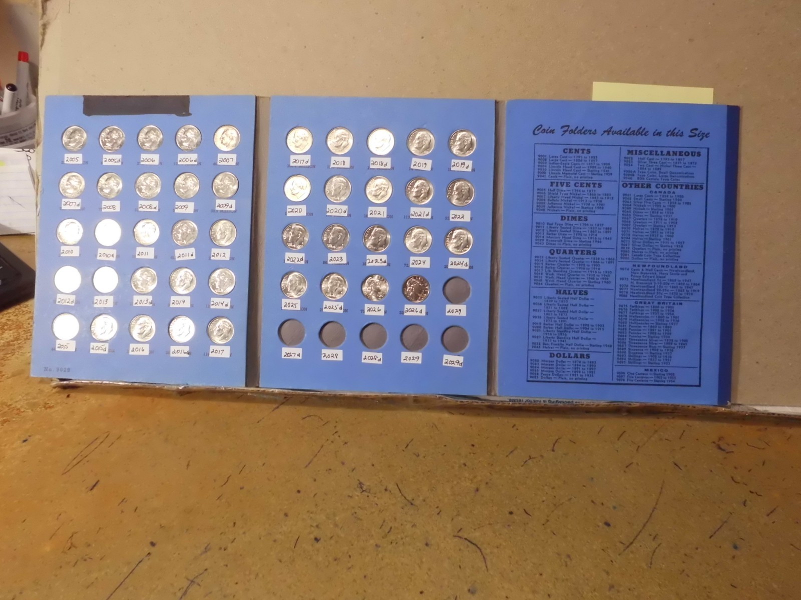 2005 - 2026 P&D ROOSEVELT DIME COLLECTION #BRT417