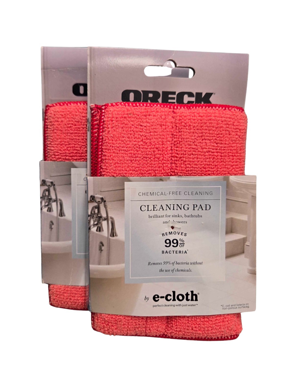 Oreck Cleaning Pad 2 Pack Chemical Free made by E-Cloth ID112078-RO