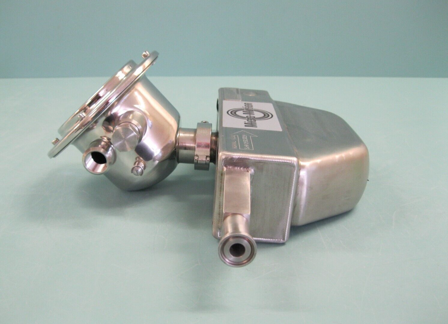1/2" Micro Motion H025 Hygienic Mass Flow Sensor 800 Enhanced Core Processor C19