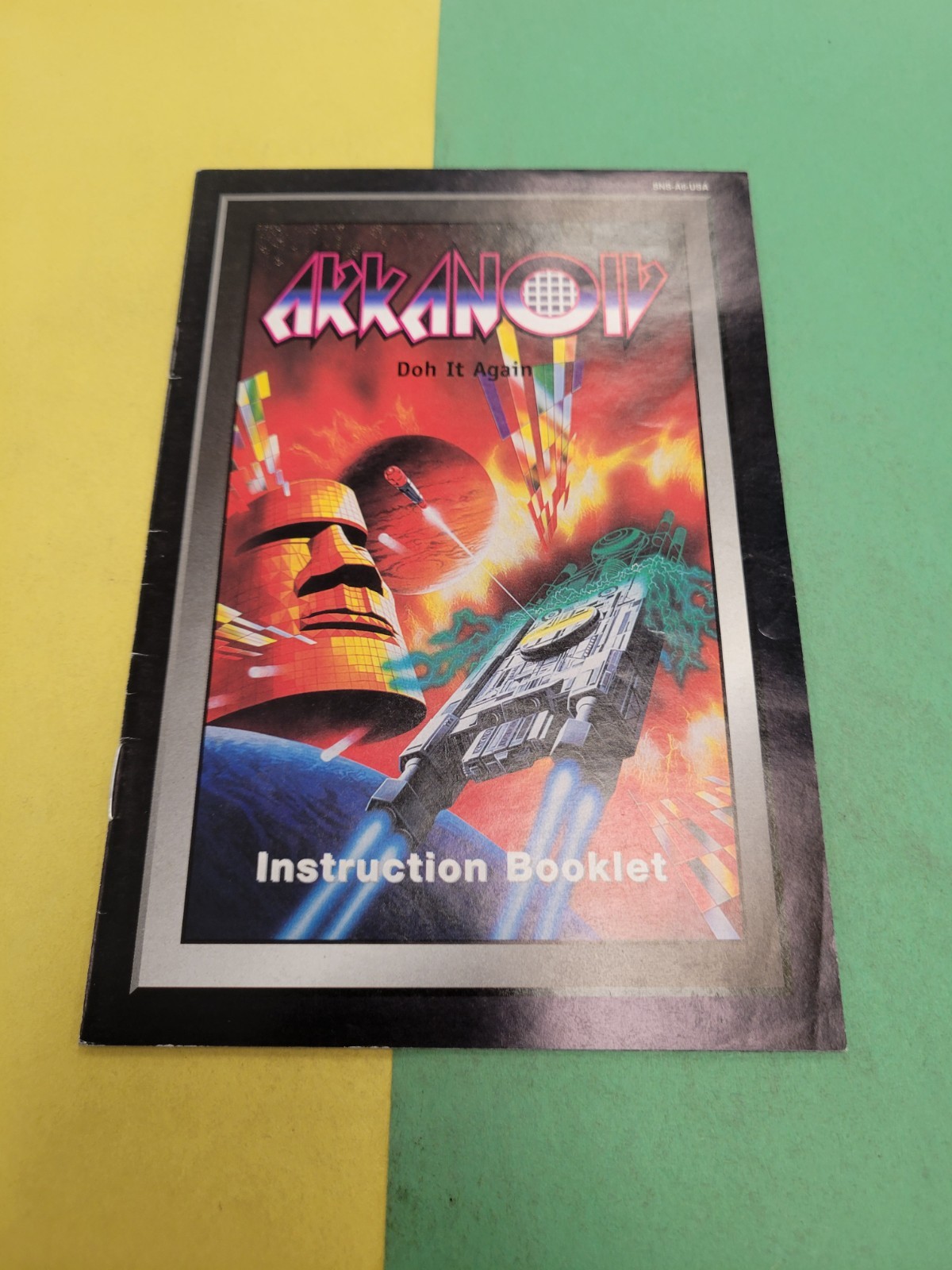 Akkanoid (SNES Nintendo, Manual Only)