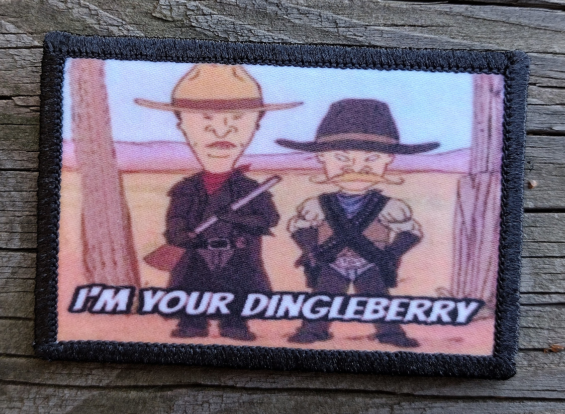 I'm Your Dingleberry Morale Patch Hook and Loop Army Custom Funny 2A Gear