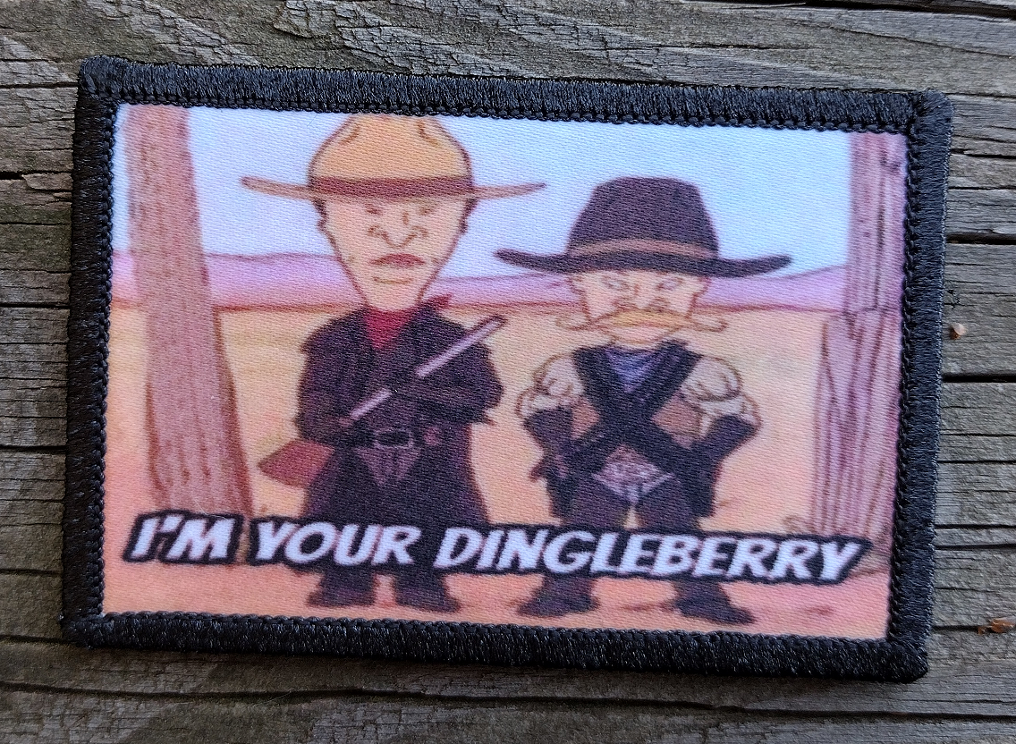 I'm Your Dingleberry Morale Patch Hook and Loop Army Custom Funny 2A Gear
