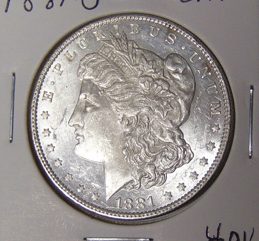 Choice AU 1881-O Morgan Silver Dollar About Uncirculated New Orleans (81324)