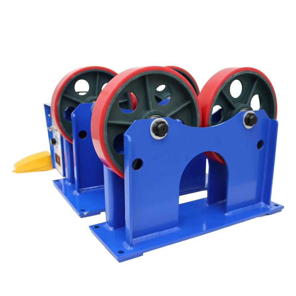 1T Welding Turning Rolls Digital Speed Display Linked Control Roller Rack Stand