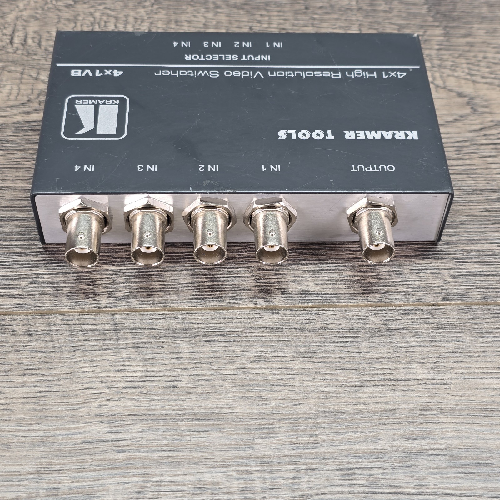 Kramer Tools 4x1VB High-Resolution Video Switcher - Tested Working