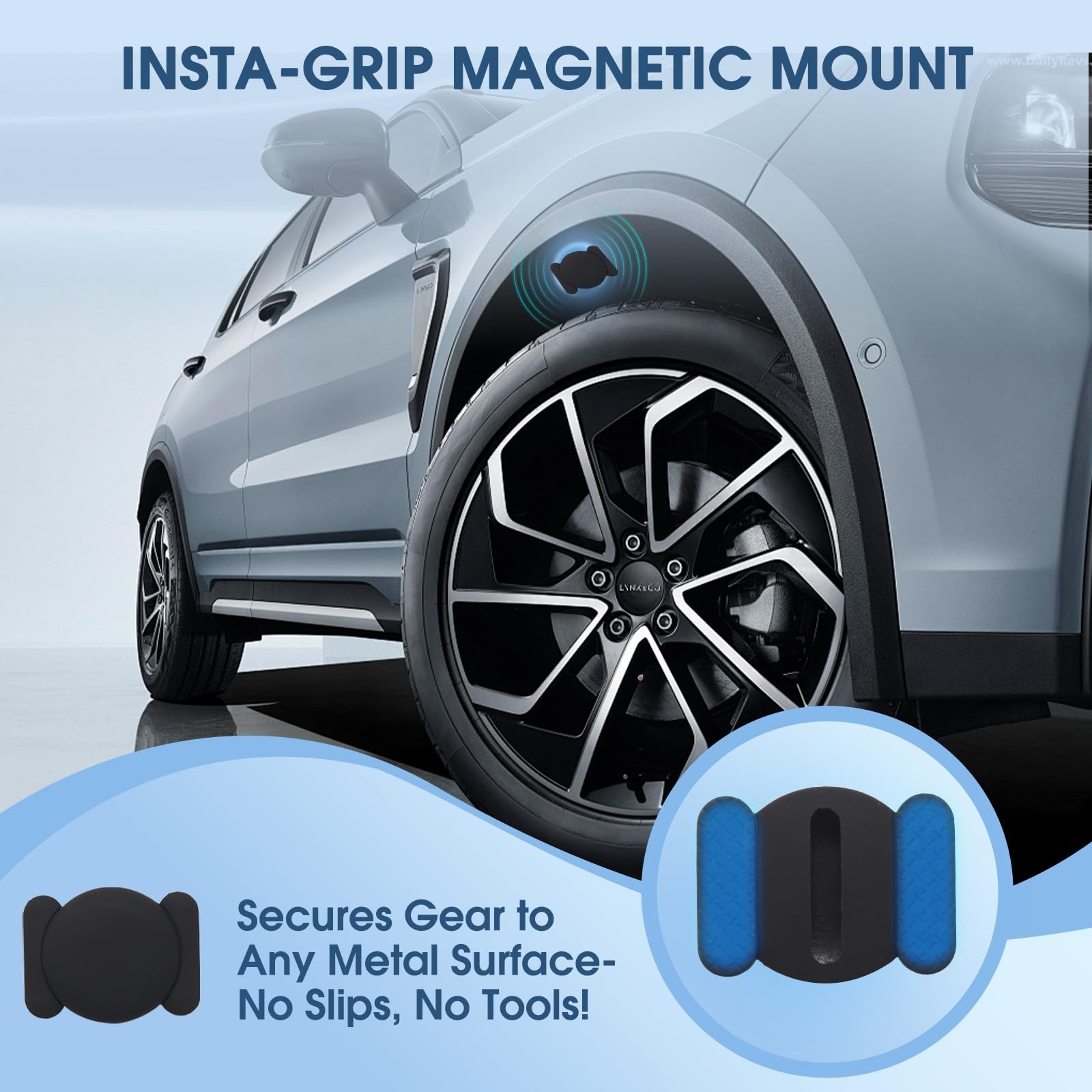Tracking Devices for Cars Hidden, Undetectable GPS Tracker for Vehicles, Mini...