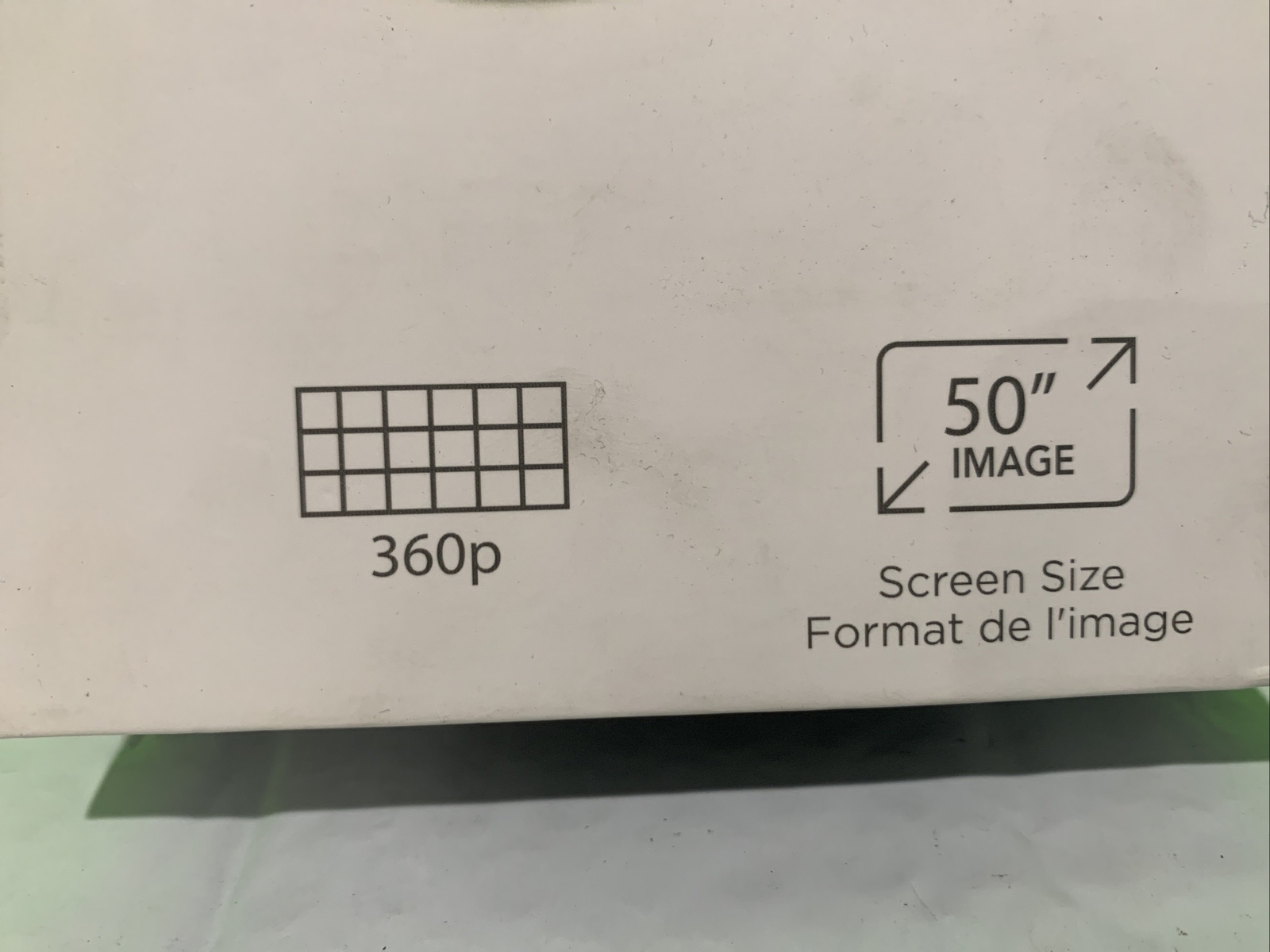 Miroir Micro Projector M75 Open Box