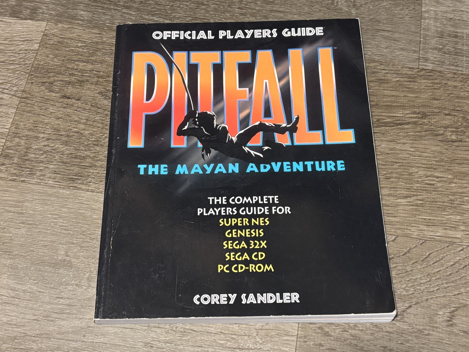Pitfall The Mayan Adventure Guide Strategy Book Good Shape Authentic