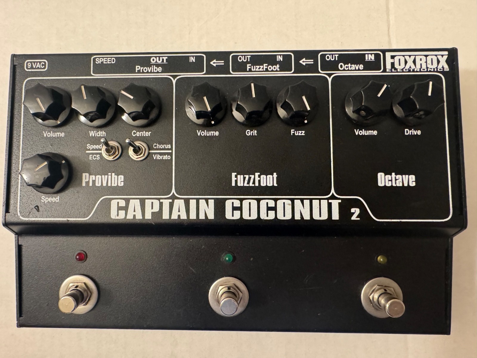 FoxRox Electronics Captain Coconut 2 Pedal
