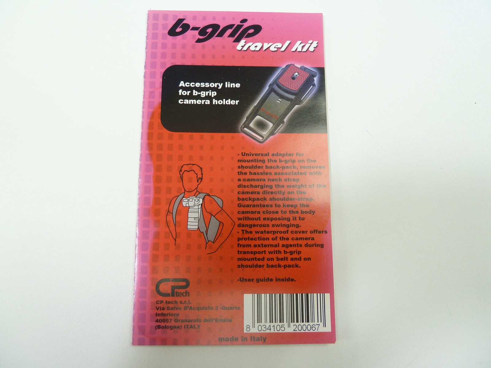 B-Grip Camera Holder Travel Kit