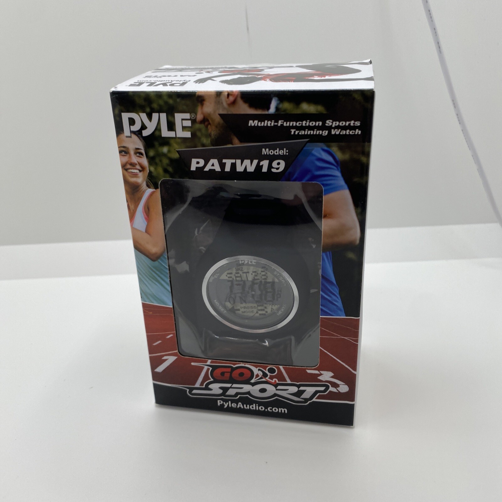 Pyle Go Sport Multi-Function Sports Training Watch, Multi-Alarm, Pedometer Timer