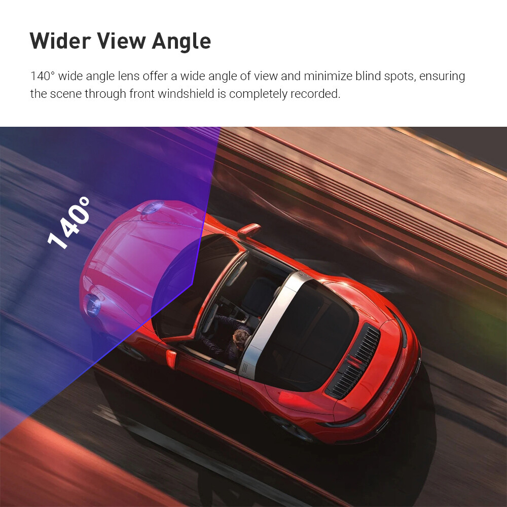1280*720 HD Car DVR Camera Wide Angle 140° Video Recorder Dash Cam USB Wired NEW