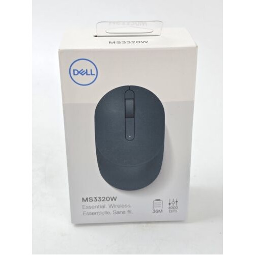 Dell MS3320W-BLK MS3320W MOBILE WIRELESS MOUSE BLACK