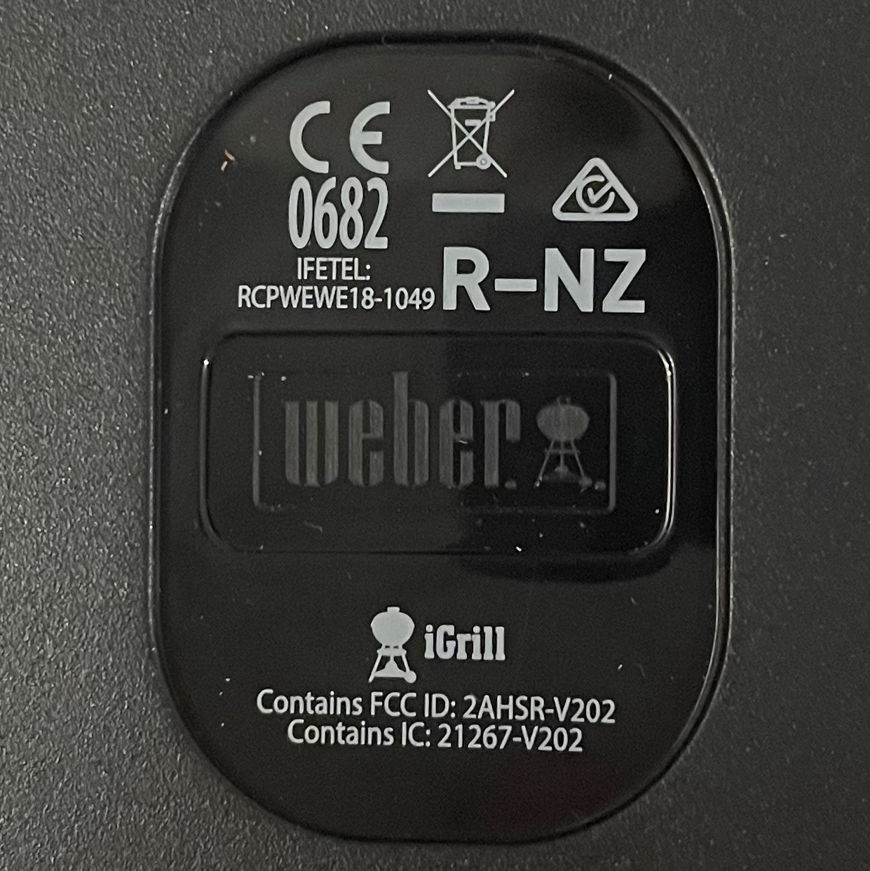 Weber iGrill 2 Bluetooth Smart Bbq Thermometer 7203, 4 Probe Capacity, Open Box