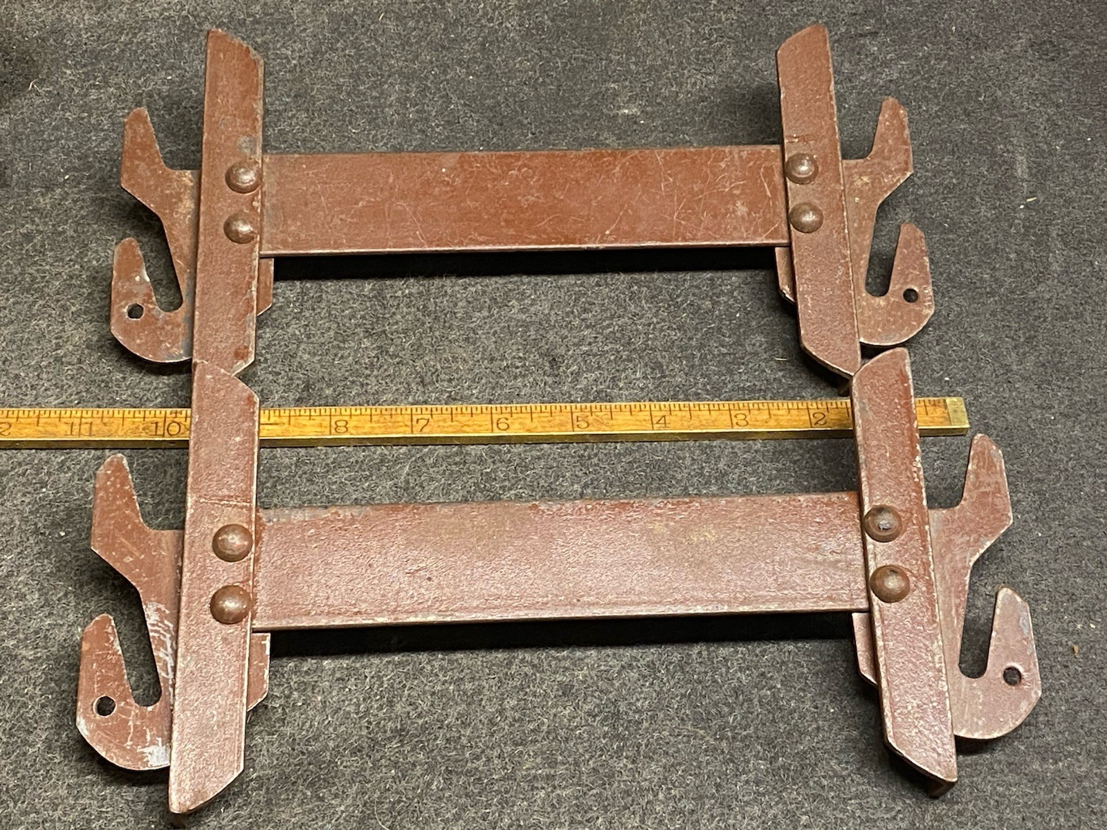 Salesman Sample Steel Headboard/Footboard Bed Frame Rails Miniature Mini Bed