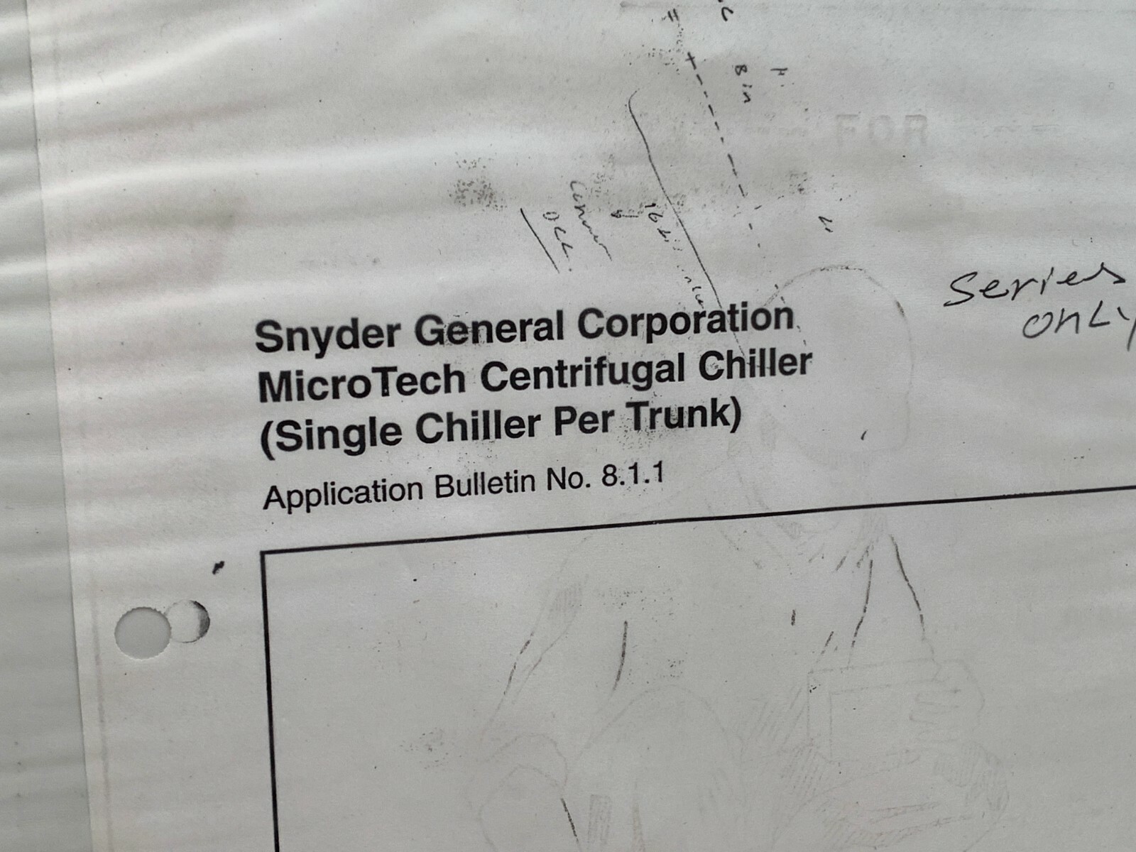 Syder General Staefa Control MicroTech Centrifugal Chiller Application Bulletin