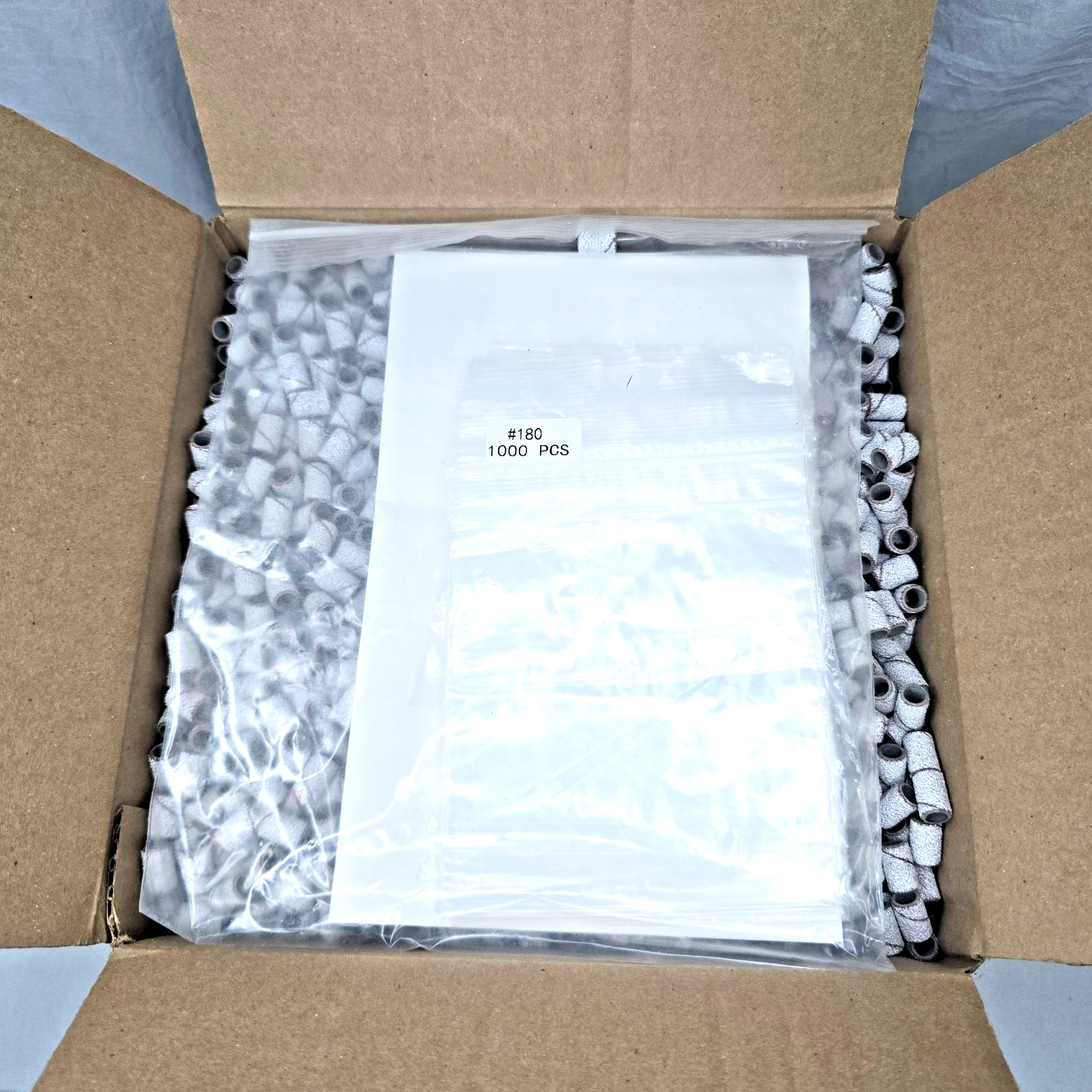 Milken 80 Grit White Sanding Bands 3/32 5000 Count