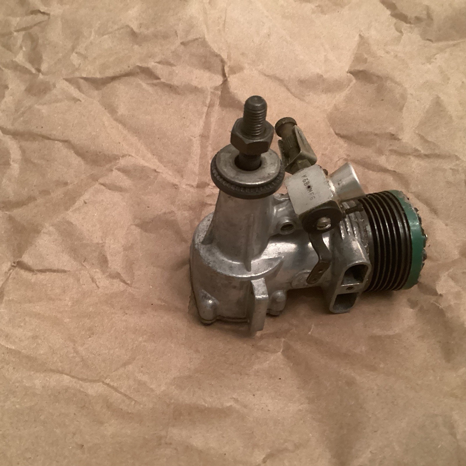 Vintage Torpedo 35 RC Carbo Engine Bench Tested