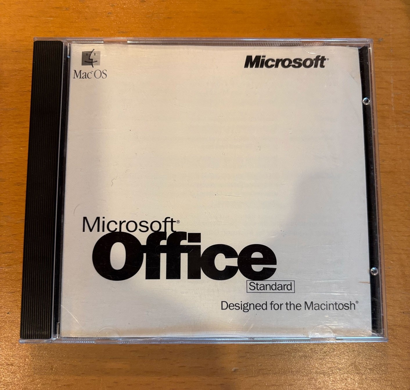 Microsoft Office Standard 4.2.1 for Mac Install CD with Serial Number 1995