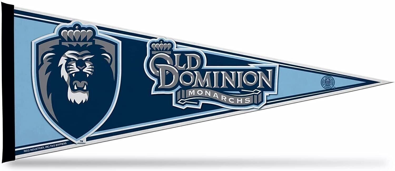 Old Dominion University Monarchs Soft Felt Pennant, Primary Design, 12x30...
