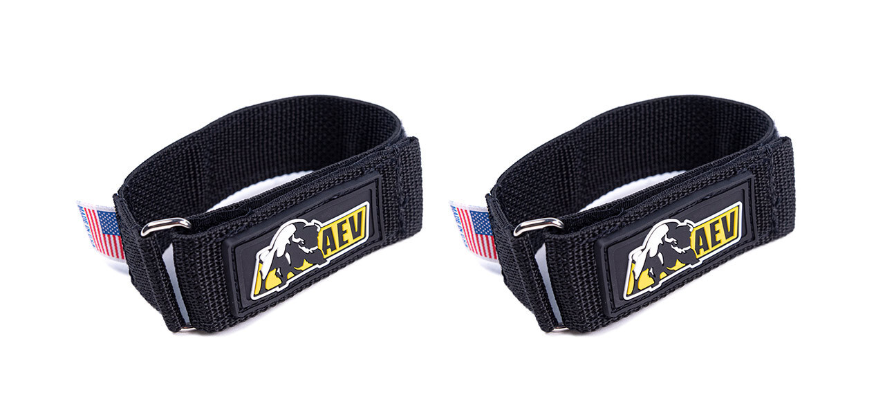 AEV Rope Ties for Recovery ropes and Electric power cords