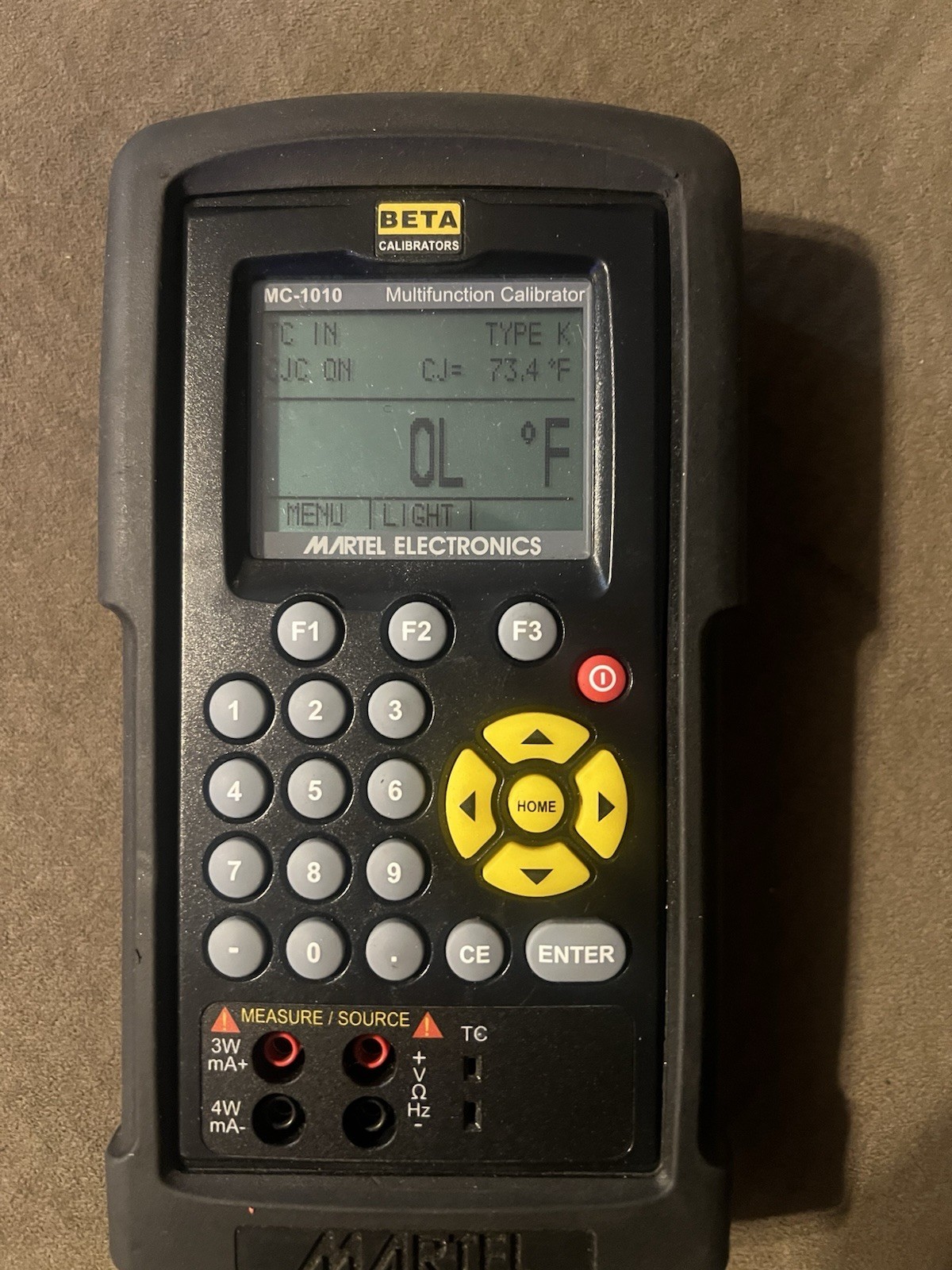 Martel Electronics MC1010 Multifunction Process Calibrator Kit with Accessories