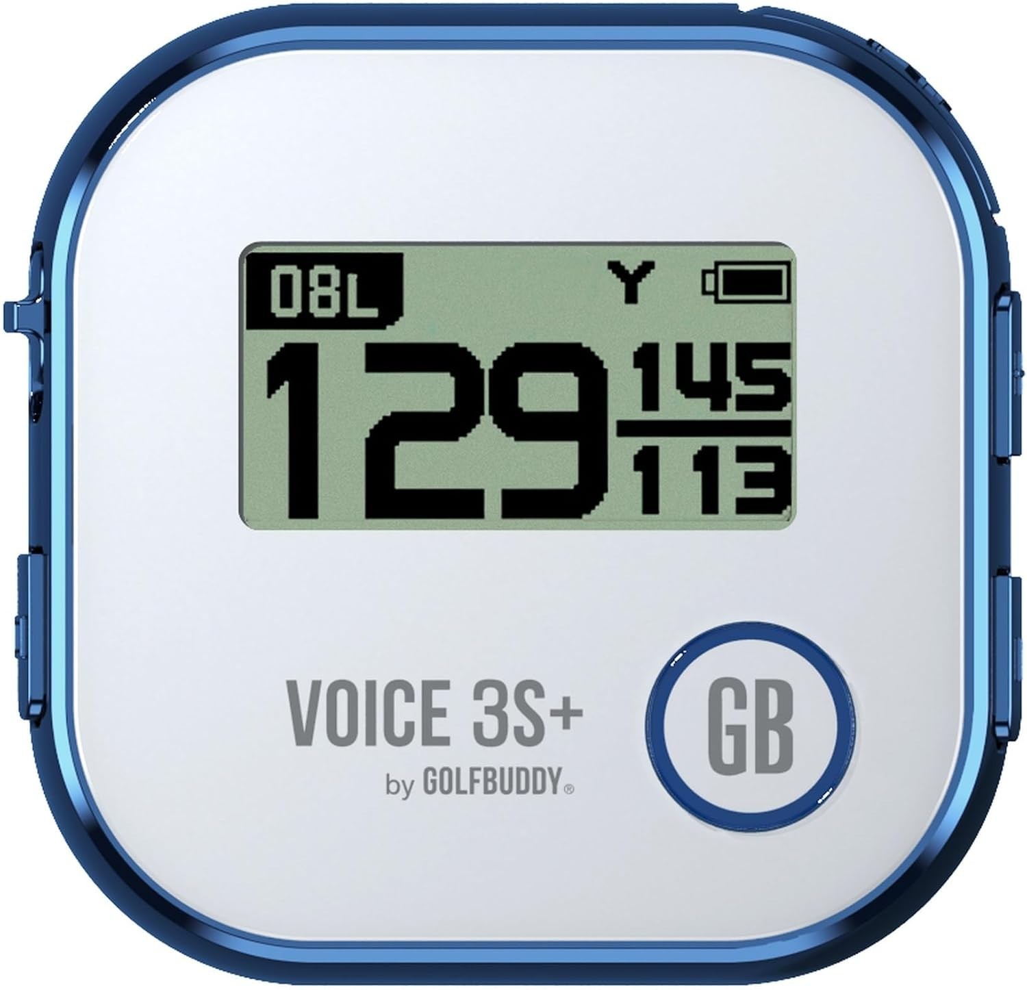 GOLFBUDDY Voice 3S+ Talking Golf GPS Rangefinder Clip-On Hat GPS w 40k Courses