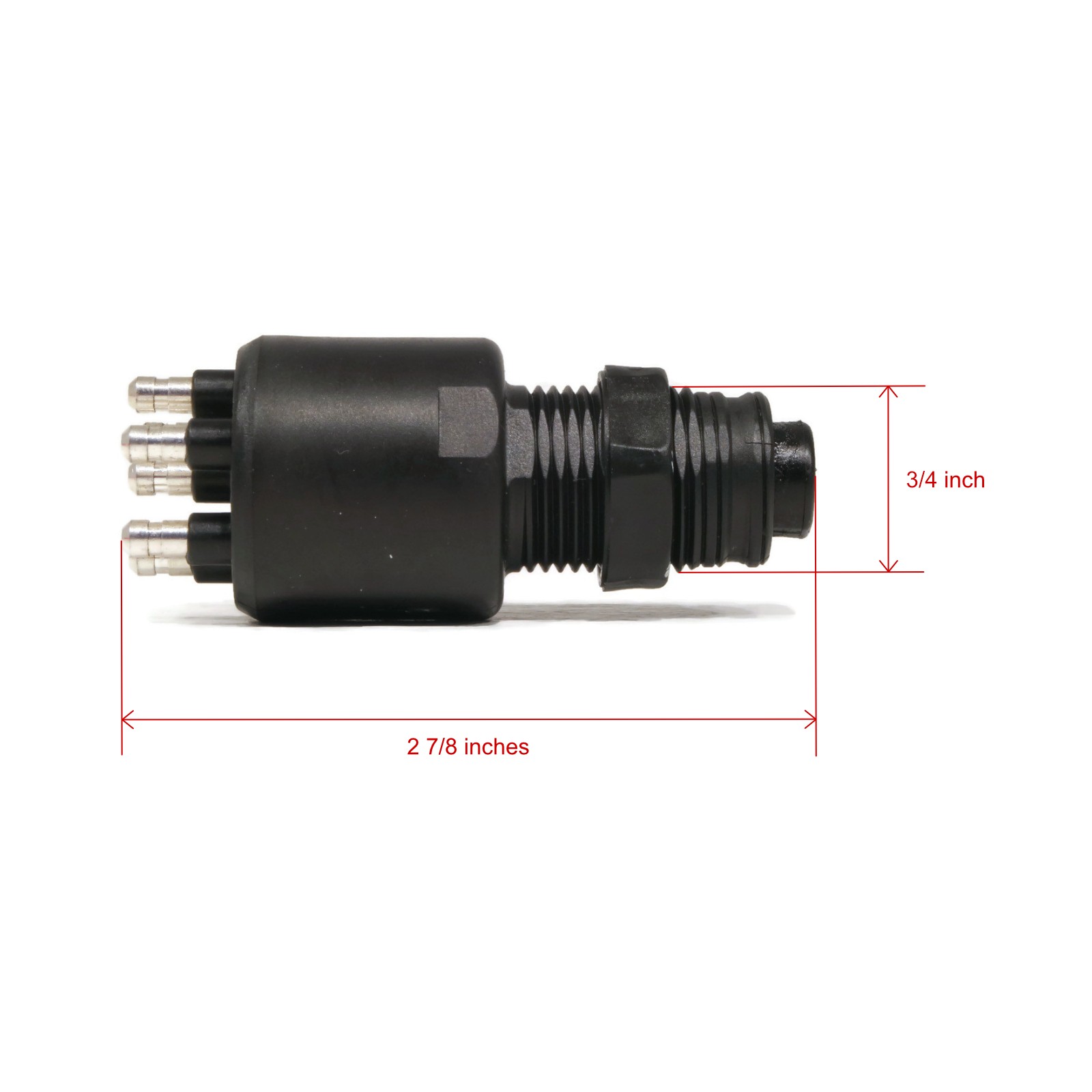 Ignition Key Switch for 1996-2000 Johnson, Evinrude Switch & Wiring Rigging Kit