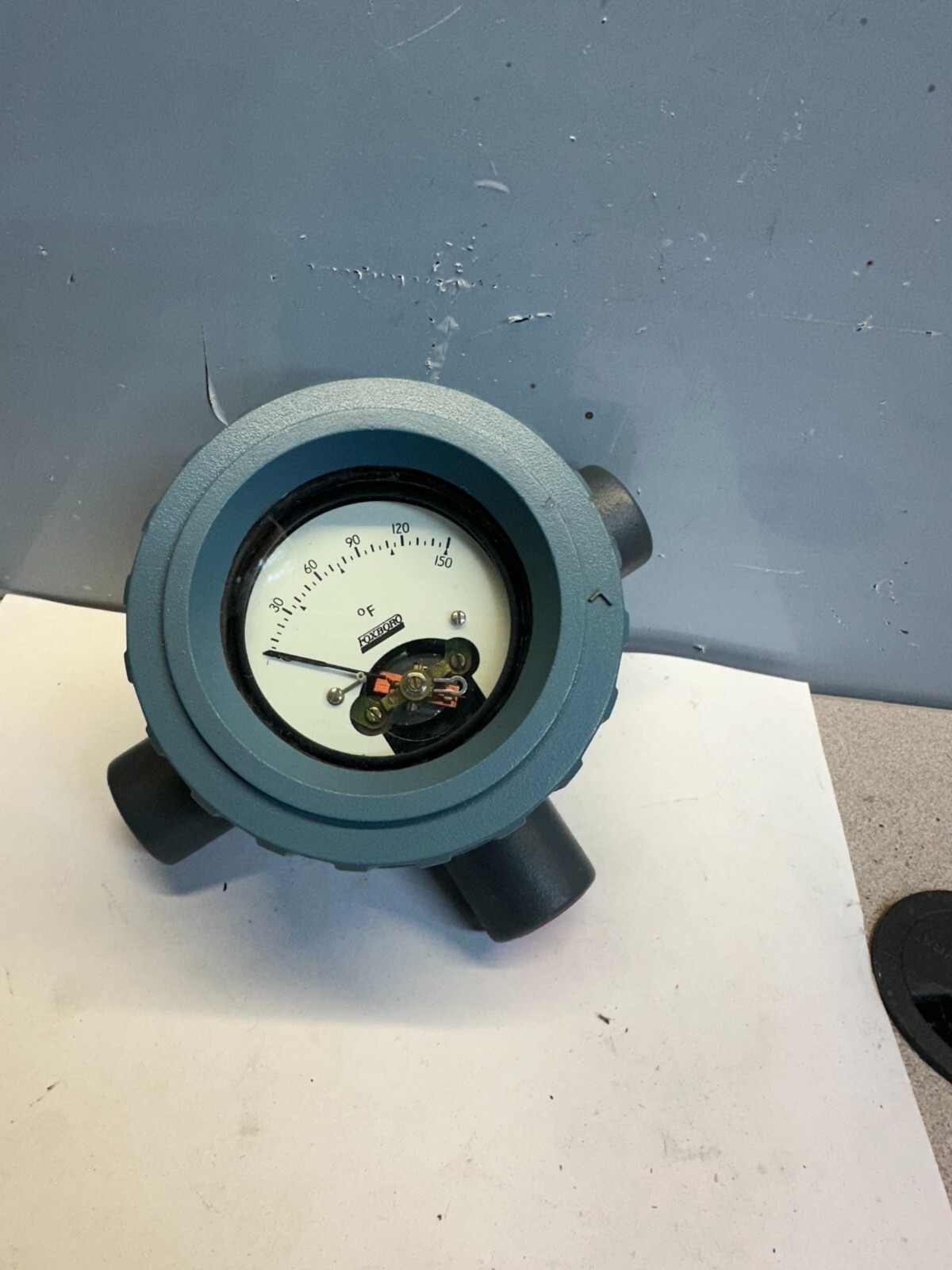 FOXBORO NO143TR TEMPERATURE GAUGE 0-150 DEGREES, NEW FREE SHIPPING