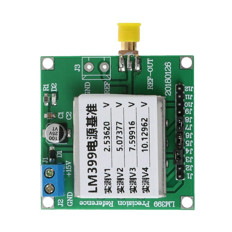 Voltage Reference Source 10V/7.5V/5V/2.5V For Voltmeter Calibratione LM399 4-CH