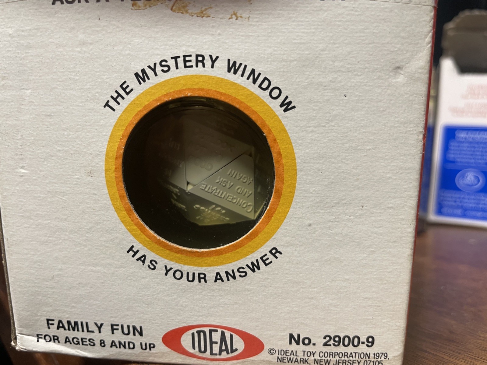 Vintage Magic 8 Ball Fortune Teller w/ Original Box