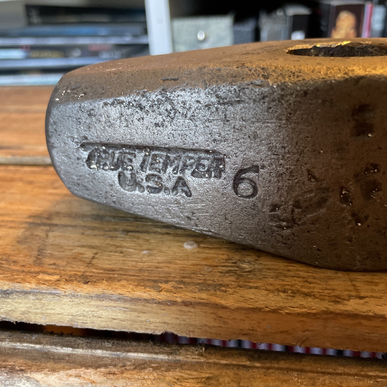Vintage True Temper 6 lb Nevada Pattern Blacksmith Mini Sledge Hammer Head USA
