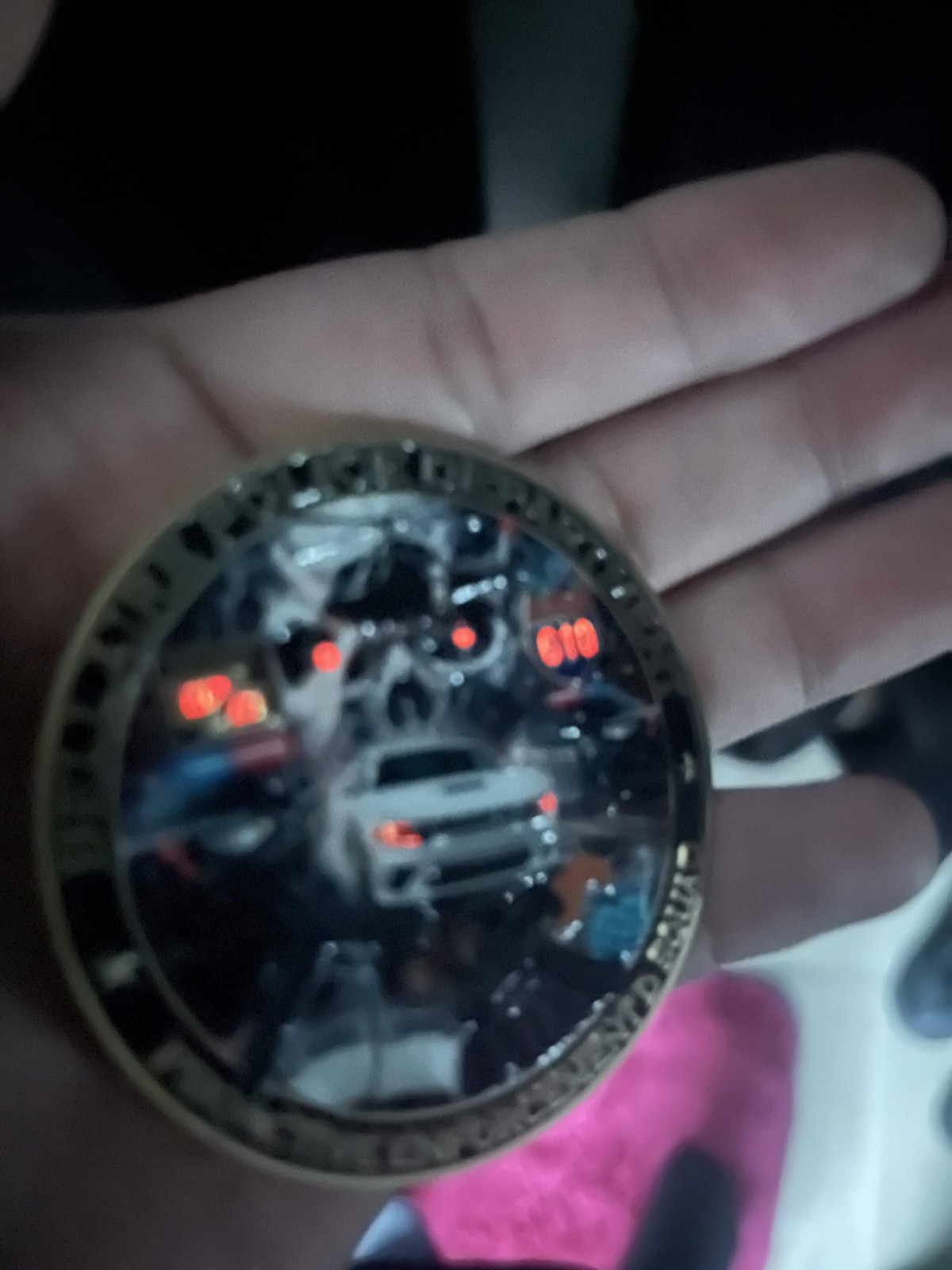 challenge coin letter for police
