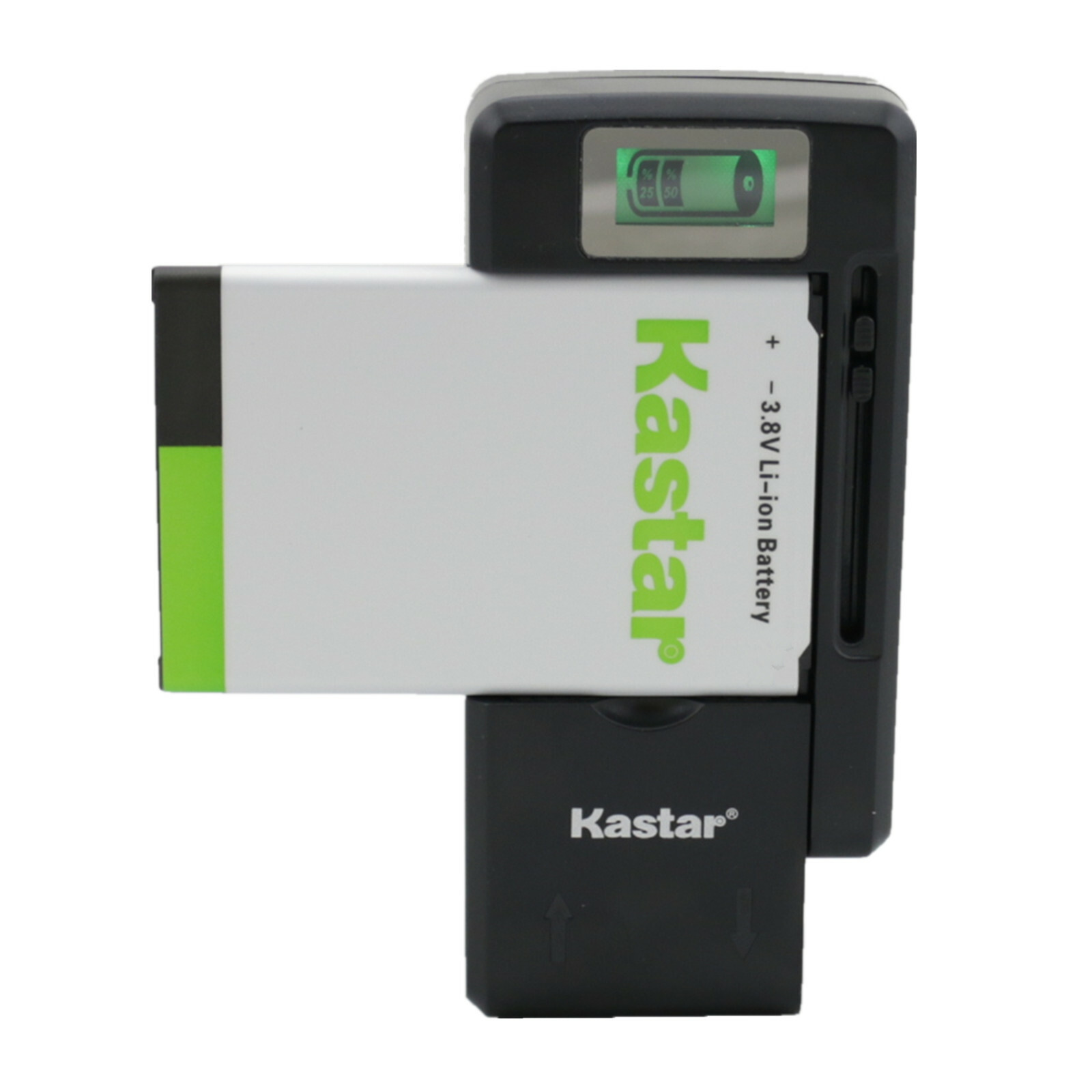 Kastar Universal Battery LCD Charger For Cell Phone Mobile Camera PDA Gaming MP4