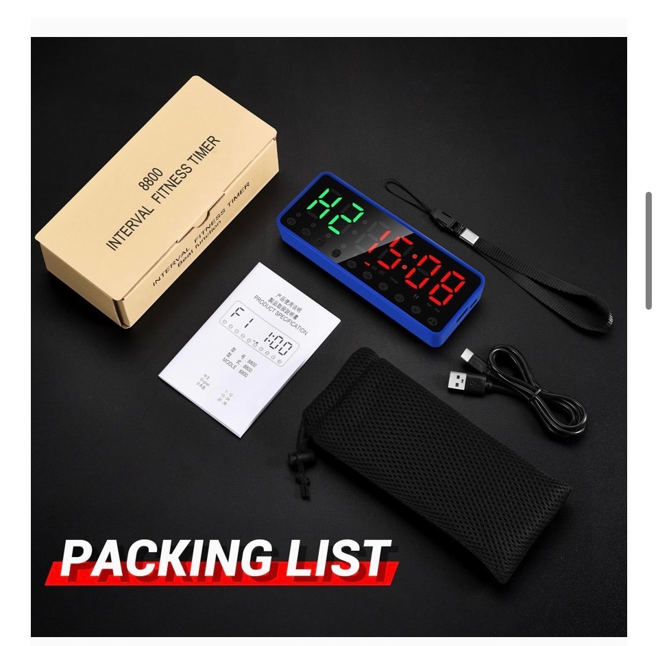 Honmax 8800 Interval Fitness Timer