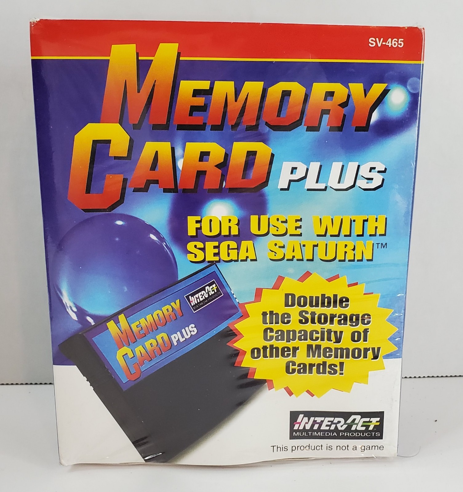 Memory Card Plus for Sega Saturn - Brand New
